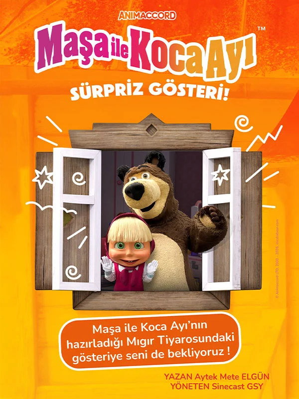 Maşa ile Koca Ayı Sürpriz Gösteri