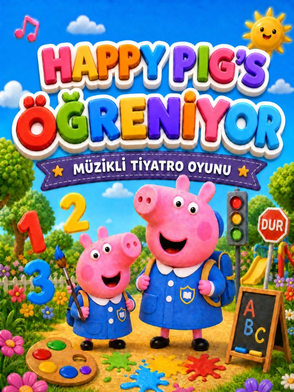 Happy Pig's Öğreniyor
